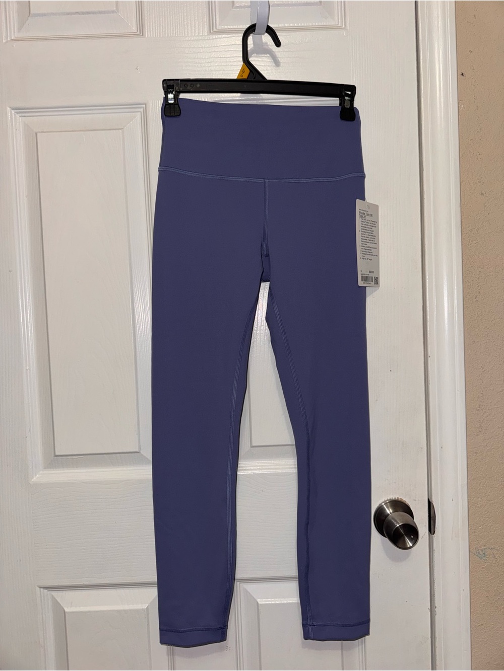 High-Rise Purple Workout Leggings